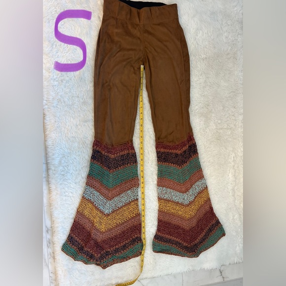 Judith March suede flare pant - Picture 4 of 5